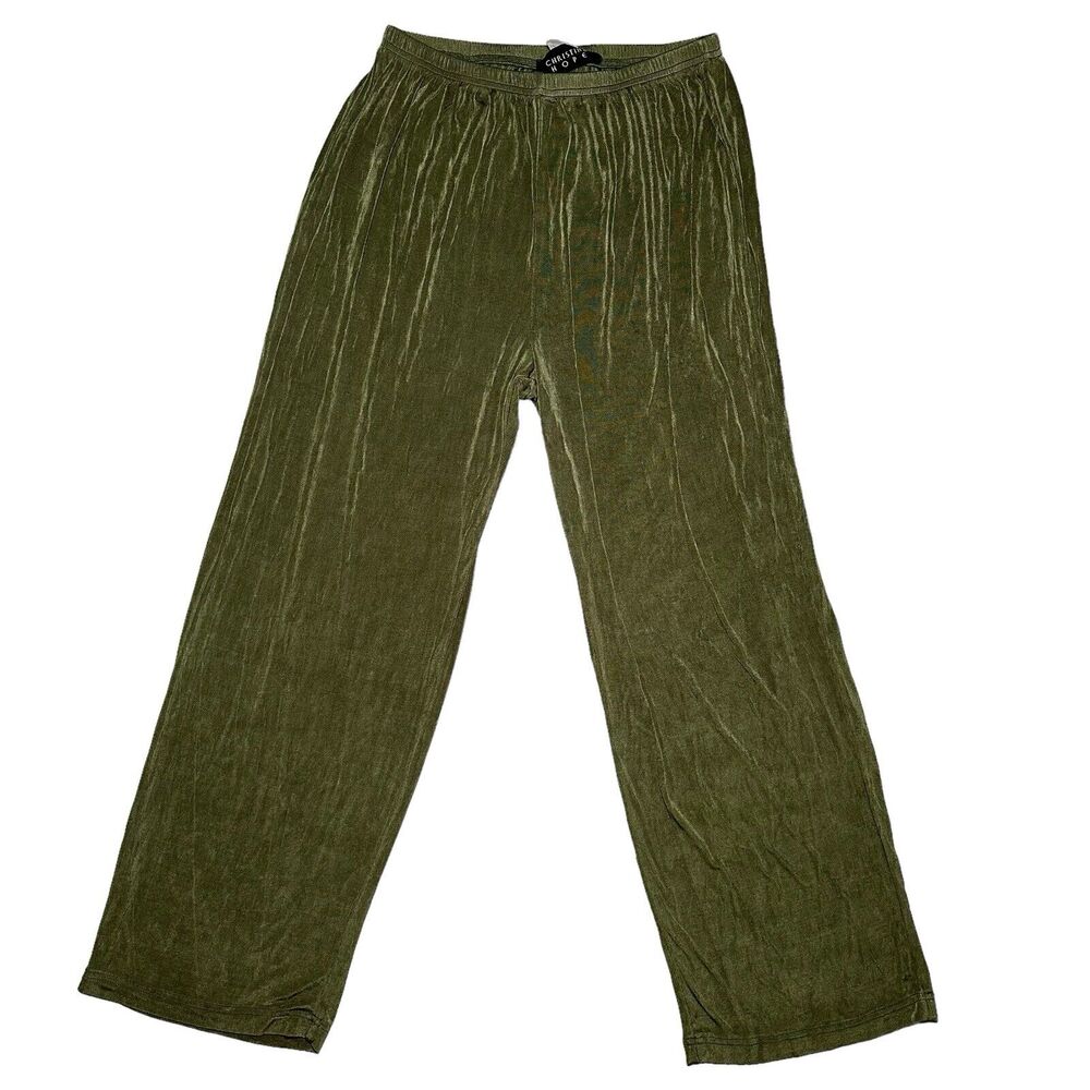 Vintage Women's Christina Hope Green Pants Size 1X